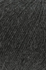 Lang Yarns Alpaca Soxx 6-ply Yarn, 390m / 150g – Grey Mélange (0005), yarn texture