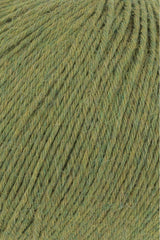 Lang Yarns Alpaca Soxx 6-ply Yarn, 390m / 150g – Green Mélange (0017), yarn texture