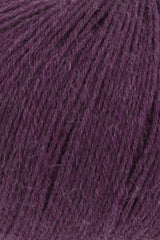 Lang Yarns Alpaca Soxx 6-ply Yarn, 390m / 150g – Bordeaux Mélange (0064), yarn texture