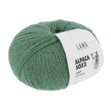 Lang Yarns Alpaca Soxx 6-ply Yarn, 390m / 150g – Ivy Mélange (0079)