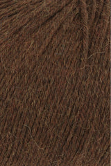Lang Yarns Alpaca Soxx 6-ply Yarn, 390m / 150g – Cinnamon Mélange (0167), yarn texture