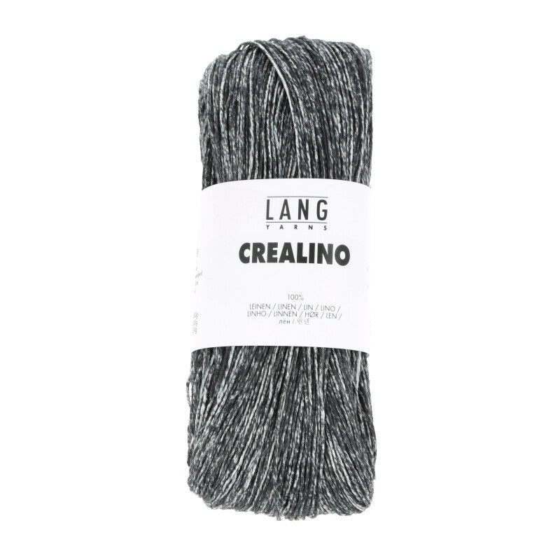 Lang Yarns Crealino – 50g / 165m – Black/White (0104)