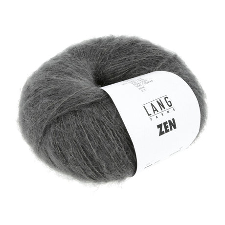 Lang Yarns Zen – 25g / 200m – Grey Mélange (0005)