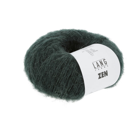 Lang Yarns Zen – 25g / 200m – Dark Green (0018)