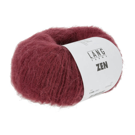 Lang Yarns Zen – 25g / 200m – Burgundy (0062)