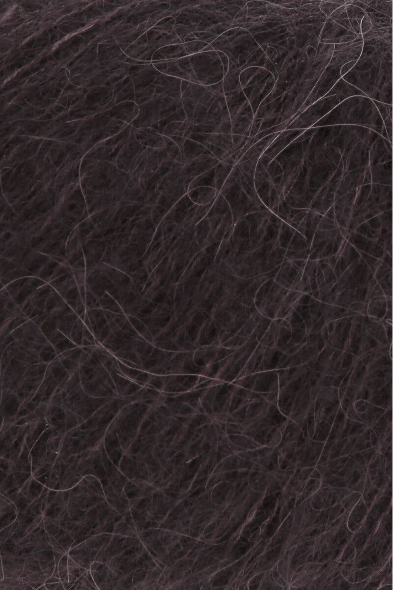Lang Yarns Zen – 25g / 200m – Dark Brown (0067) – detail
