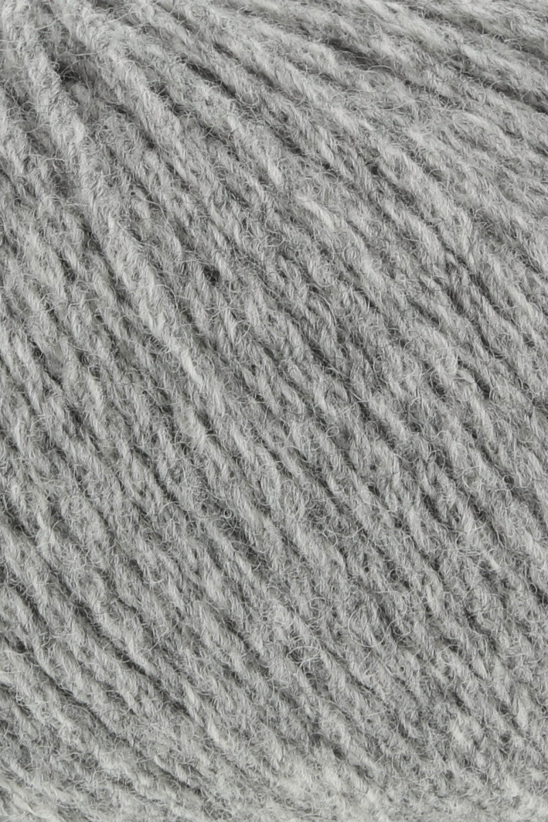 Lang Yarns Yak – 50g / 120m – Light Grey Mélange (0003) – detail