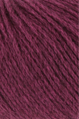 Lang Yarns Yak – 50g / 120m – Raspberry Mélange (0065) – detail