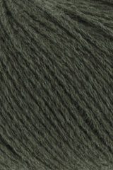 Lang Yarns Yak – 50g / 120m – Dark Olive (0098) – detail