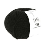Lang Yarns Yak – 50g / 120m – Black (0104)