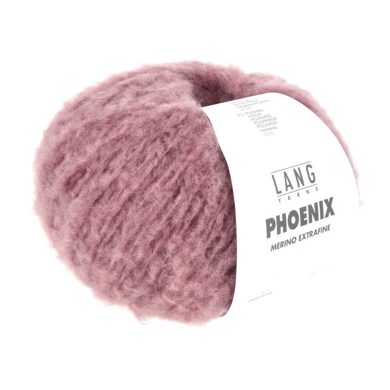 Lang Yarns Phoenix – 100g / 270m – Dusty Pink Chante Claire (0148)