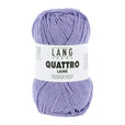 Lang Yarns Quattro Lamé – 50g / 120m – Lavender (0007)