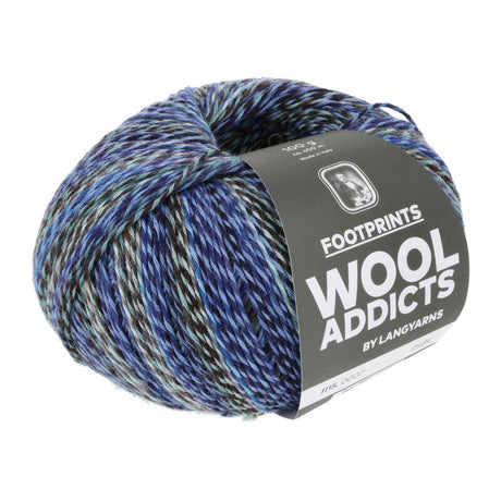 Lang Yarns Footprints – 100g / 400m – Blue (0007)
