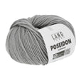 Lang Yarns Poseidon yarn, Grey, colour 0024, ball photograph