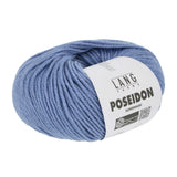 Lang Yarns Poseidon yarn, Light Jeans, colour 0033, ball photograph