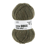 Lang Yarns Super Soxx Tweed 6-ply – 150g / 410m – Crocodile Green (0099)