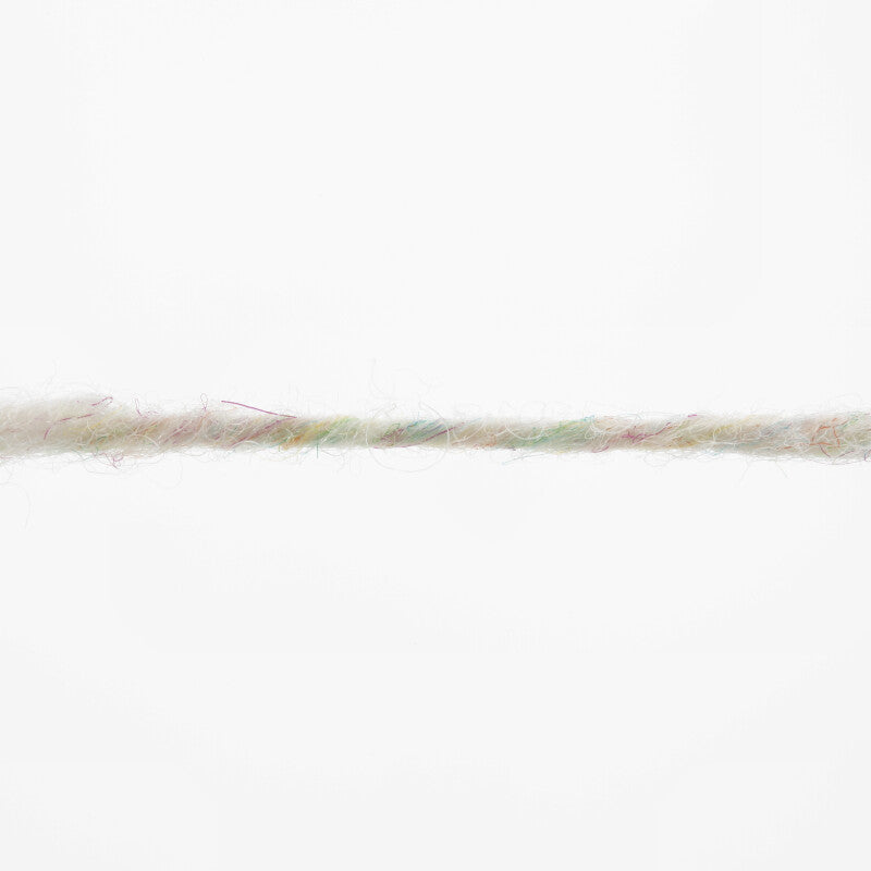Lang Yarns Donegal Tweed+ Yarn, 105m / 50g – White (0001), yarn strand