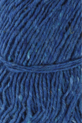 Lang Yarns Donegal Tweed+ Yarn, 105m / 50g – Royal Blue (0006), yarn texture