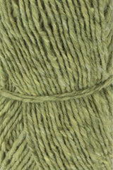 Lang Yarns Donegal Tweed+ Yarn, 105m / 50g – Light Green (0016), yarn texture