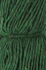 Lang Yarns Donegal Tweed+ Yarn, 105m / 50g – Dark Green (0018), yarn texture