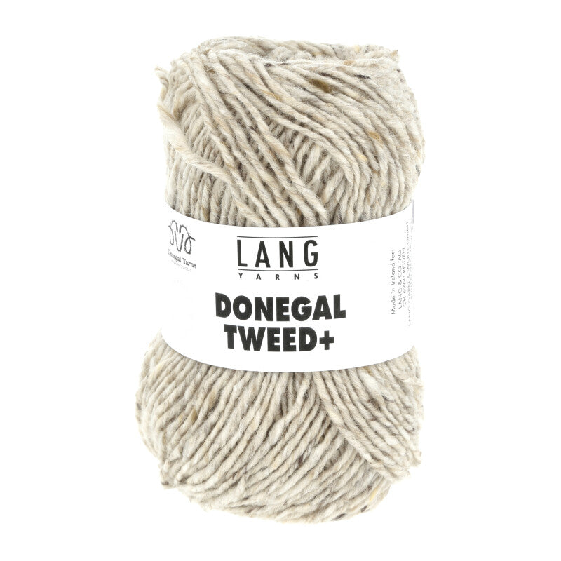 Lang Yarns Donegal Tweed+ Yarn, 105m / 50g – Beige (0026)