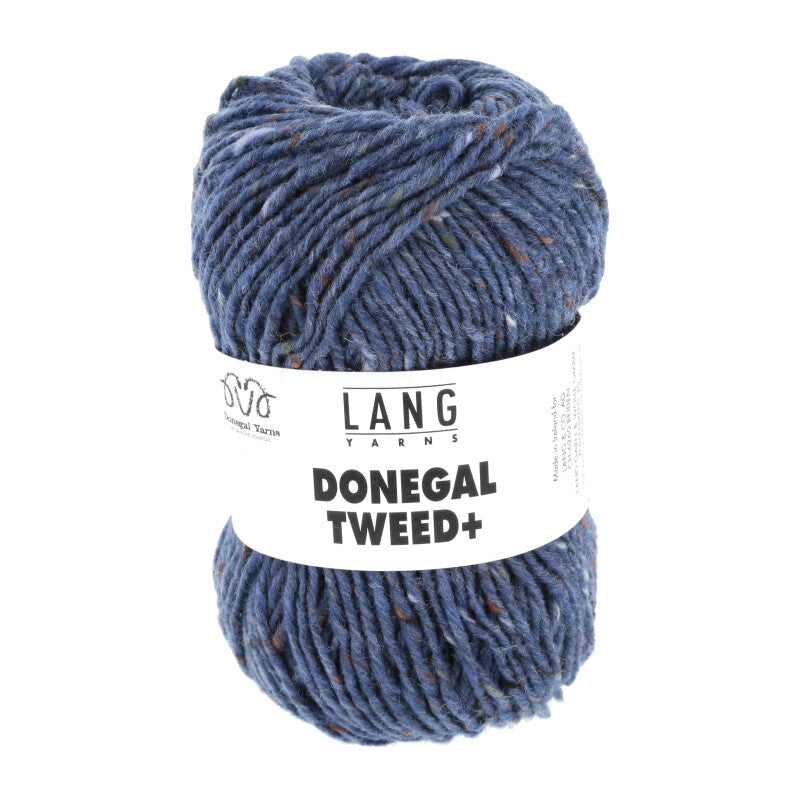 Lang Yarns Donegal Tweed+ Yarn, 105m / 50g – Jeans (0033)