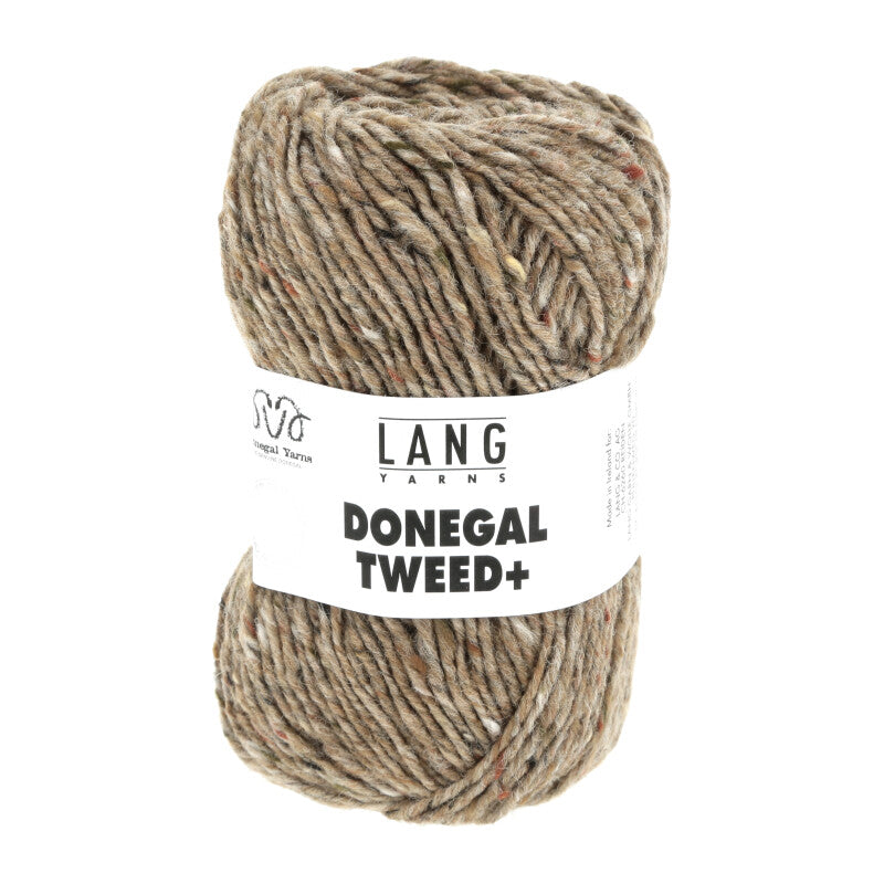 Lang Yarns Donegal Tweed+ Yarn, 105m / 50g – Camel (0039)