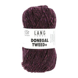Lang Yarns Donegal Tweed+ Yarn, 105m / 50g – Berry (0066)