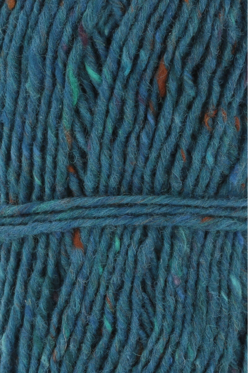 Lang Yarns Donegal Tweed+ Yarn, 105m / 50g – Atlantic (0074), yarn texture