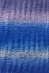 Lang Yarns Move 6-ply – 100g / 270m – Royal Blue/Beige/Light Olive (0014) – detail