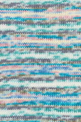 Lang Yarns Move 8-ply – 150g / 300m – Emerald/Blue/Grey/Offwhite (0013) – detail