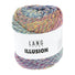 Lang Yarns Illusion – 100g / 270m – Purple/Petrol/Yellow/Light Blue (0002)