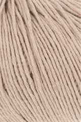 Lang Yarns Baby Cotton Naturally Colored – 50g / 180m – Pale Brown (0007) – detail