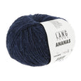 Lang Yarns Ananas yarn, Navy, colour 0025, ball photograph