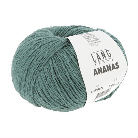 Lang Yarns Ananas yarn, Jade, colour 0073, ball photograph
