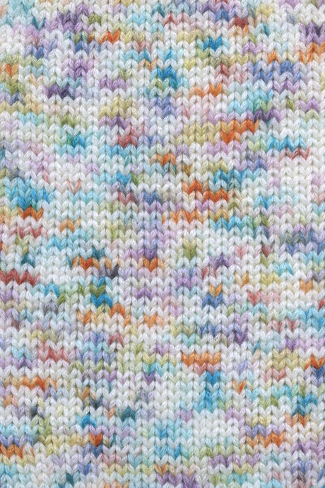 Lang Yarns Mosaic – 100g / 140m – Turquoise/Berry/Orange/Green (0001) – detail