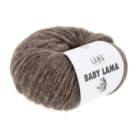 Lang Yarns Baby Lama – 50g / 120m – Plae Brown (0096)