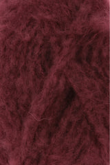 Lang Yarns Avalon – 50g / 82m – Wine Red (0062) – detail