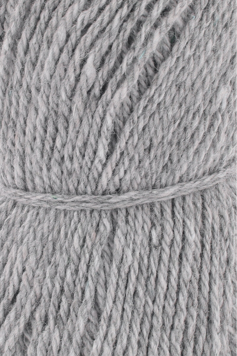 Lang Yarns Donegal Woolen Spun Yarn, 105m / 50g – Light Grey (0003), yarn texture