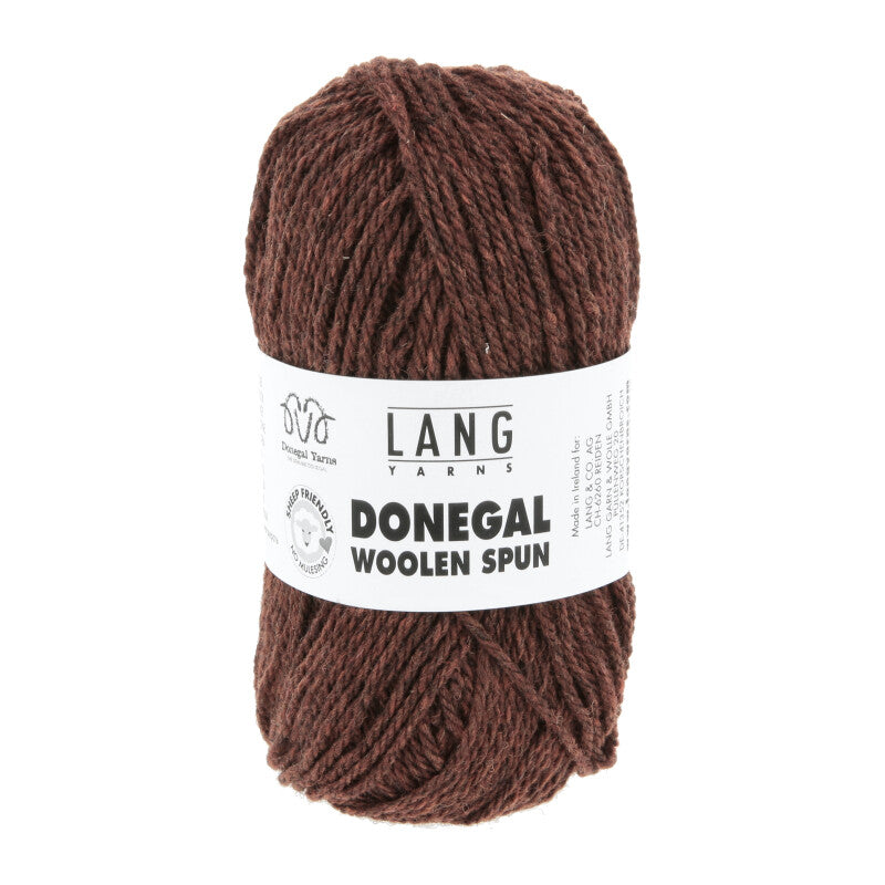 Lang Yarns Donegal Woolen Spun Yarn, 105m / 50g – Rust (0087)