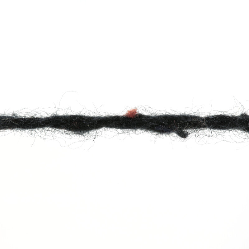 Lang Yarns Cotton Tweed – 50g / 130m – Black (0004) – yarn texture