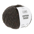 Lang Yarns Cotton Tweed – 50g / 130m – Dark Brown (0068)