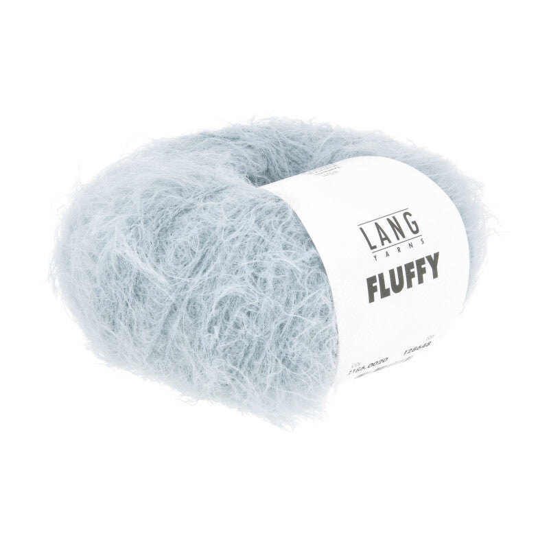 Lang Yarns Fluffy – 50g / 205m – Ice Blue (0020)