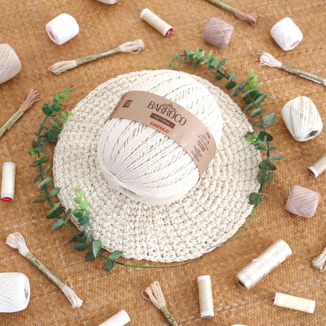 Handmade piece using Circulo Barroco Natural Cotton Yarn.