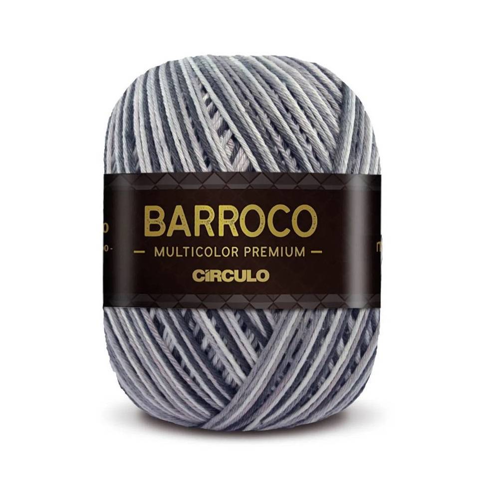 Circulo Barroco Multicolor Premium 100% Cotton Yarn for Crochet