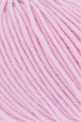 Lang Yarns Merino+ – 50g / 90m – Light Rose (0109) – detail
