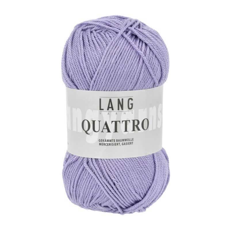Lang Yarns Quattro – 50g / 120m – Lavender (0007)