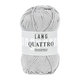 Lang Yarns Quattro – 50g / 120m – Grey (0024)