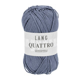 Lang Yarns Quattro – 50g / 120m – Dark Jeans (0034)