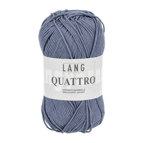 Lang Yarns Quattro – 50g / 120m – Dark Jeans (0034)